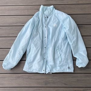 Vans Jacket Women Large Light Blue